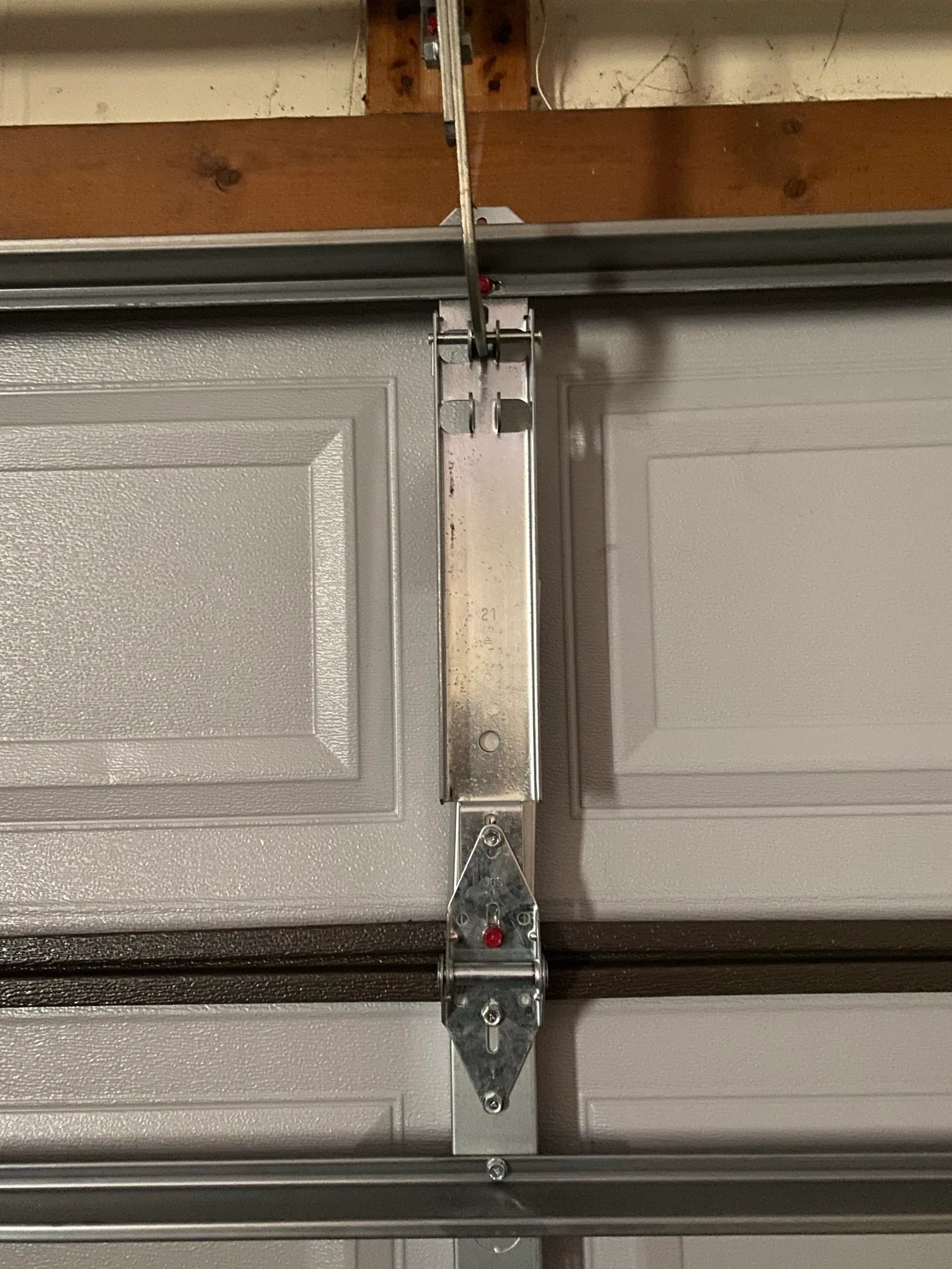 Reinforced top panel with new strut and opener bracket in Windward, Alpharetta GA